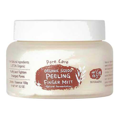 Пилинг для лица Whamisa Seeds Peeling Finger Mitt Pore Care 180 г в Mirra