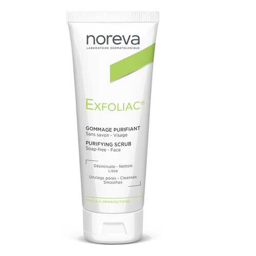 Скраб для лица Noreva Exfoliac Очищающий 50 мл в Mirra
