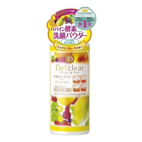 Средство для очищения Meishoku AHA & BHA Fruits Enzyme Powder Wash 75 г в Mirra