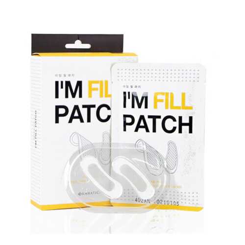 KARATICA I'm Fill Patch Патчи с микроиглами с гиалуроновой кислотой и пептидами, 4 пары в Mirra