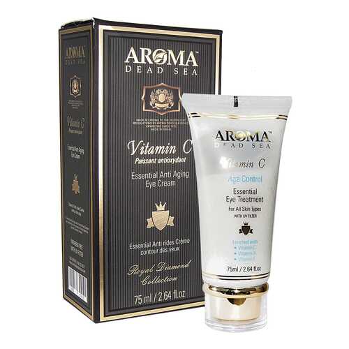 Крем для глаз Aroma Dead Sea Essential Anti-Aging Eye Cream Vitamin C 75 мл в Mirra