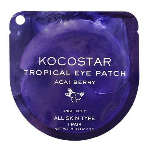 Патчи для глаз Kocostar Tropical Eye Patch Acai Berry 3 г в Mirra