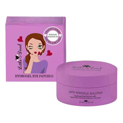 Патчи для век Little Devil Anti-Wrinkle Solution with Hyaluronic Acid&Marine Complex в Mirra