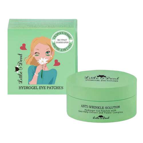 Патчи для век Little Devil Anti-Wrinkle Solution with Sea Kelp Extract&Flower Complex в Mirra