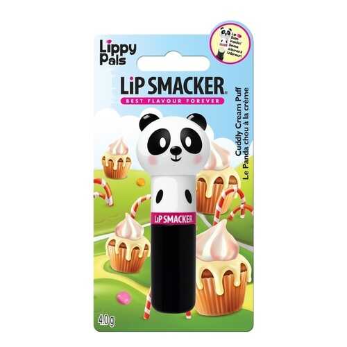 Бальзам для губ Lip smacker Panda Cuddly Cream Puff. Кремовая Слойка в Mirra