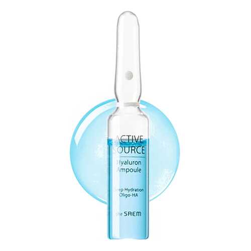 Эмульсия для лица The Saem Active Source Hyaluron Ampoule 30*2 мл в Mirra