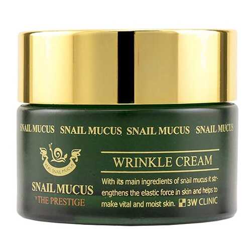Крем для лица 3W Clinic Snail Mucus Wrinkle Cream 50 мл в Mirra