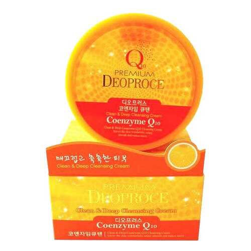 Крем для лица Deoproce Clean & Deep Coenzyme Q10 Cleansing 300 мл в Mirra