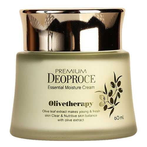 Крем для лица Deoproce OLIVE THERAPY ESSENTIAL MOISTURE CREAM 60 мл в Mirra