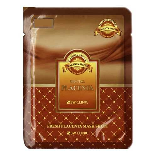 Маска для лица 3W Clinic Fresh Placenta Mask Sheet 23 мл в Mirra
