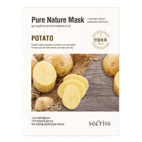 Маска для лица Anskin Secriss Pure Nature Mask Pack Potato 25 мл в Mirra