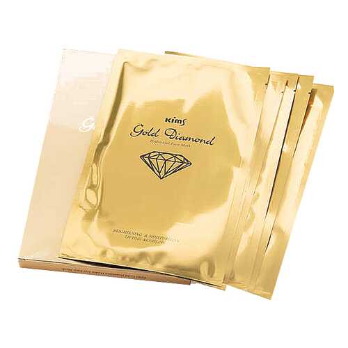 Маска для лица Kims Gold Diamod 5 шт. в Mirra