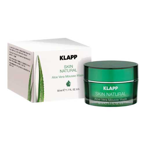 Маска для лица Klapp Skin Natural Aloe Vera Mousse Mask 50 мл в Mirra