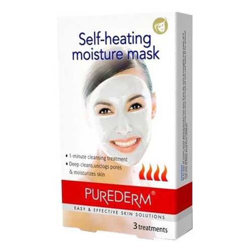 Маска для лица Purederm Самонагревающаяся Увлажняющая 18,6 г в Mirra