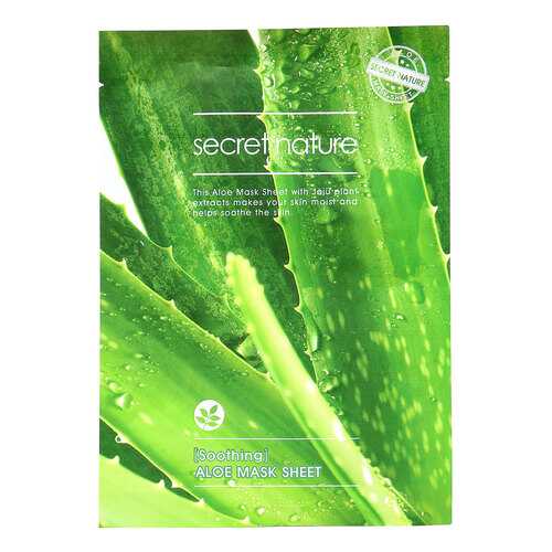 Маска для лица Secret Nature Soothing Aloe 25 мл в Mirra