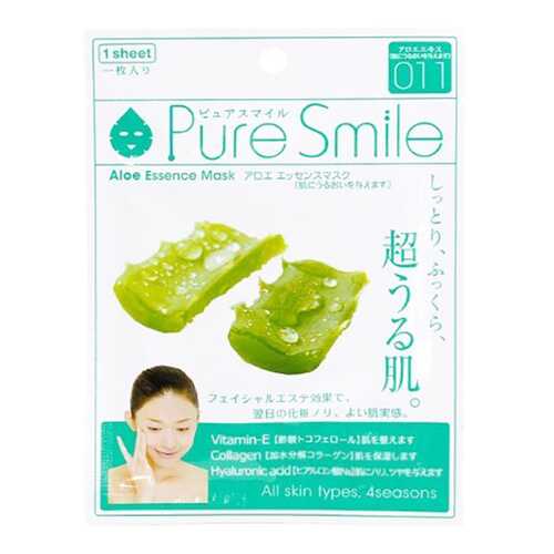 Маска для лица SUNSMILE Pure Smile Essence Mask Aloe 23 мл в Mirra
