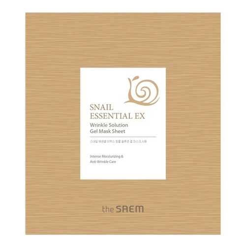 Маска для лица The Saem Snail Essential EX Wrinkle Solution Gel Mask Sheet 28 г в Mirra