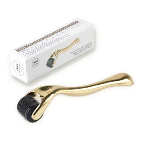 Мезороллер DRS50 540 Gold DermaRoller Золотой 540 игл длиной 0.5 мм в Mirra
