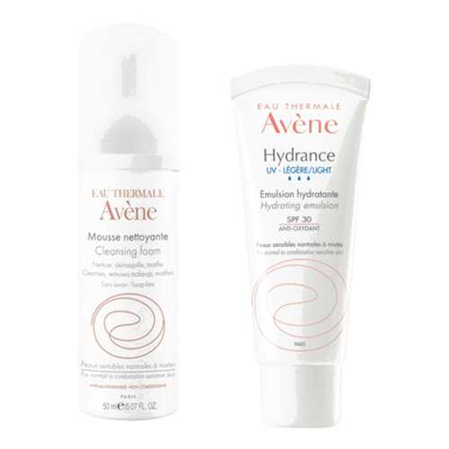 Набор средств по уходу за лицом Avene Hydrance Uv Legere 40+50 мл в Mirra