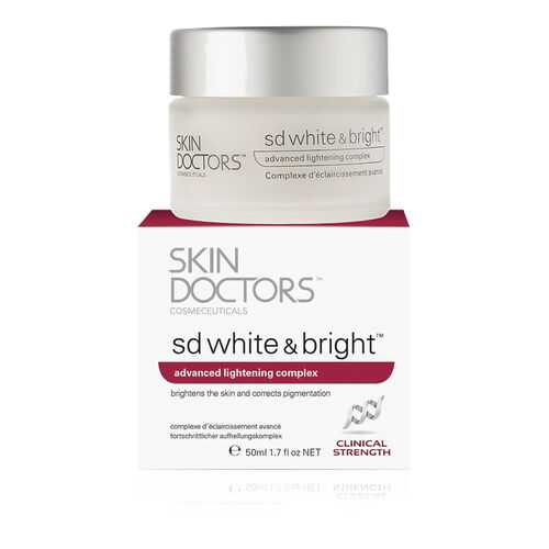 Skindoctors Отбеливающий крем для лица и тела SD White & Bright, 50 мл в Mirra