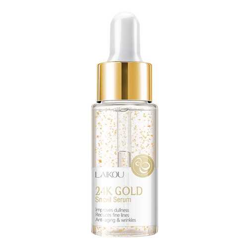 Сыворотка для лица Laikou 24K Gold Snail Serum 15 мл в Mirra