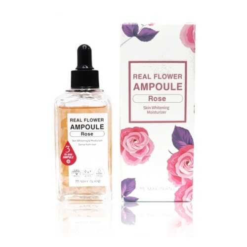 Сыворотка для лица May Island Real Flower Ampoule Rose в Mirra