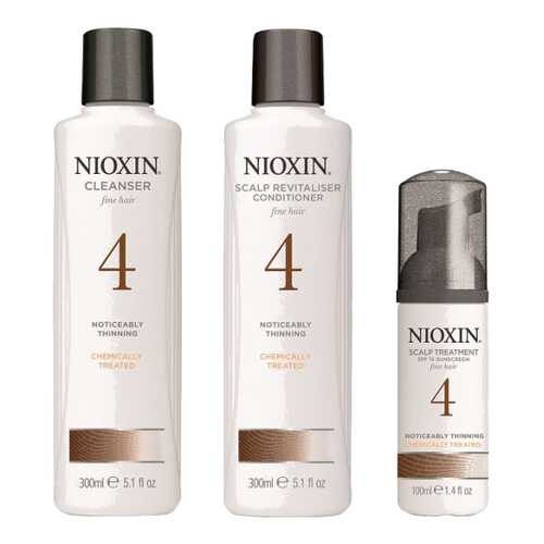 Набор средств для волос Nioxin Starter Kit System 4 300 мл + 300 мл + 100 мл в Mirra