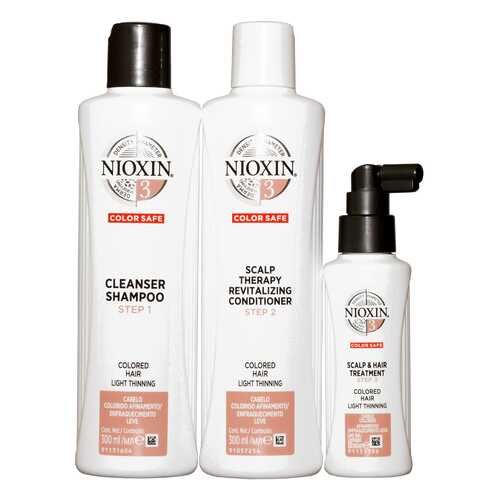 Набор средств для волос Nioxin System 3 Kit 300 мл+300 мл+100 мл в Mirra