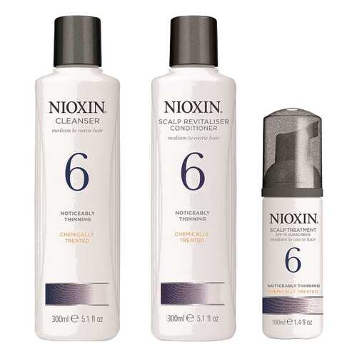 Набор средств для волос Nioxin System 6 Kit 300 мл+300 мл+100 мл в Mirra