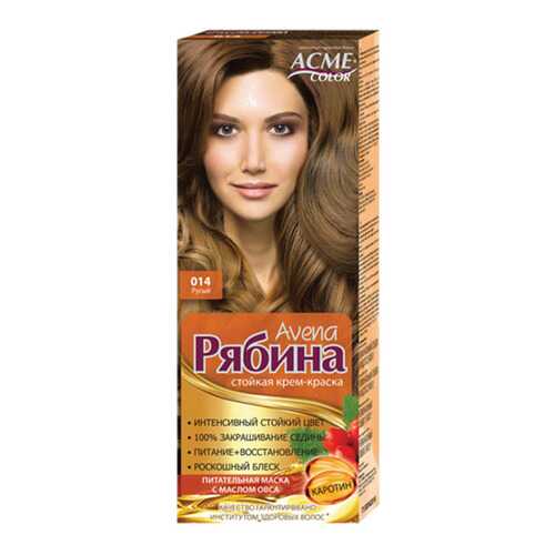 Краска для волос Acme Color Рябина Avena 014 Русый 135 мл в Mirra