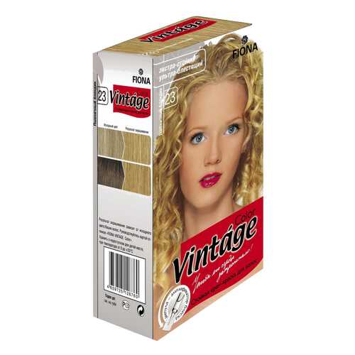 Краска для волос FIONA Vintage Color 23 Пшеничный блондин 50 г в Mirra