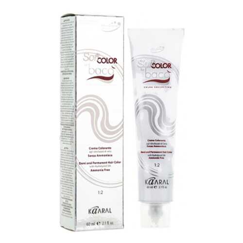 Краска для волос Kaaral Baco Soft Color 4.10 Пепельный каштан 60 мл в Mirra