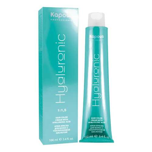 Краска для волос Kapous Professional Hyaluronic acid 1.2 Черный фиолетовый 100 мл в Mirra