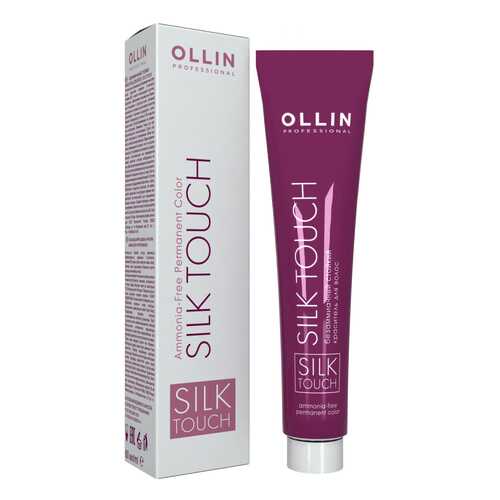 Краска для волос Ollin Professional Silk Touch 5/7 Светлый шатен коричневый 60 мл в Mirra