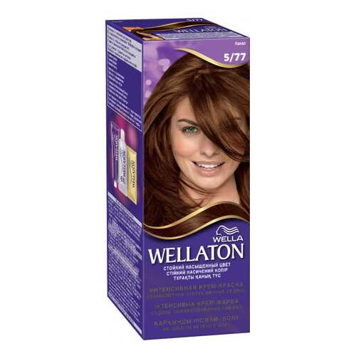 Краска для волос Wella Wellaton 5/77 какао 110 мл в Mirra