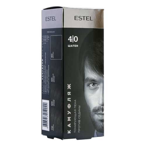 Набор для камуфляжа волос ESTEL ALPHA HOMME 4/0 Шатен в Mirra
