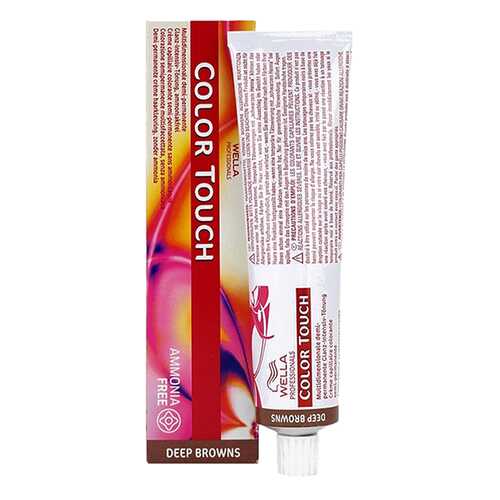 Тонирующая крем-краска Wella Color Touch без аммиака 7/71 Янтарная куница 60мл в Mirra
