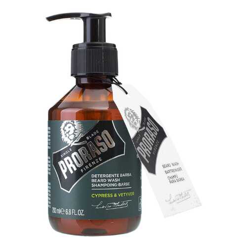 Шампунь для бороды Proraso Cypress & Vetyver 200 мл в Mirra