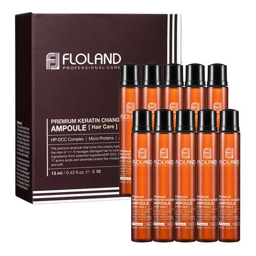 Филлеры для волос с кератином Floland Premium Keratin Change Ampoule в Mirra