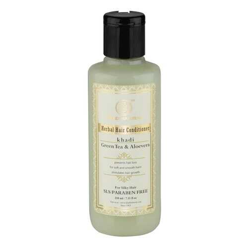 Кондиционер для волос Khadi Natural Зеленый чай и Алоэ вера - без парабенов, 210 мл в Mirra