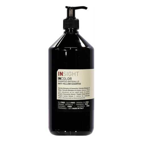 Шампунь для нейтрализации желтого оттенка волос Insight Incolor AntiYellow Shampoo 900 мл в Mirra