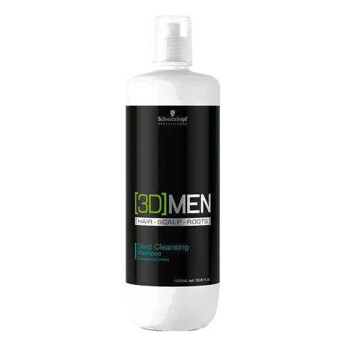 Шампунь для волос Schwarzkopf Professional [3D]Men Deep Cleansing Shampoo 1000 мл в Mirra