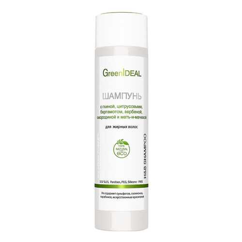 Шампунь GreenIdeal для жирных волос с глиной в Mirra
