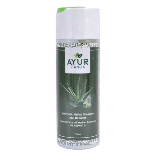Шампунь ОТ ПЕРХОТИ (Ayurvedic Herbal Shampoo ANTI DANDRUFF) AYUR GANGA, 200мл в Mirra
