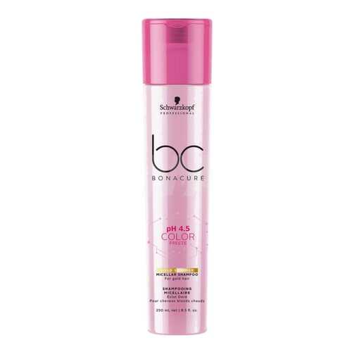 Шампунь Schwarzkopf BC Bonacure pH 4,5 Color Freeze с золотистым оттенком 250 мл в Mirra