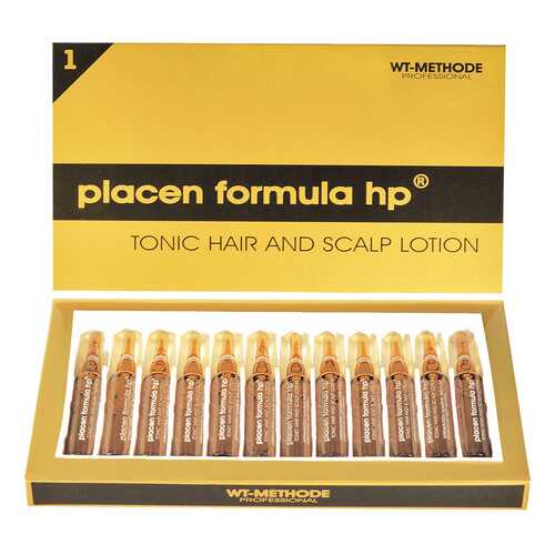 Средство для кожи головы Placen Formula HP Botanica Tonic hair and Scalp Lotion 12*10 мл в Mirra
